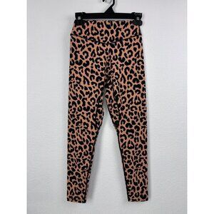 Balance Athletica women's medium‎ leopard print 7/8 high rise athletic leggings